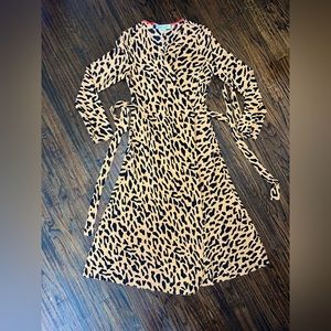 Diane von Furstenberg
Silk Animal Print Wrap Dress